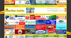 Desktop Screenshot of amarillas-bolivia.com